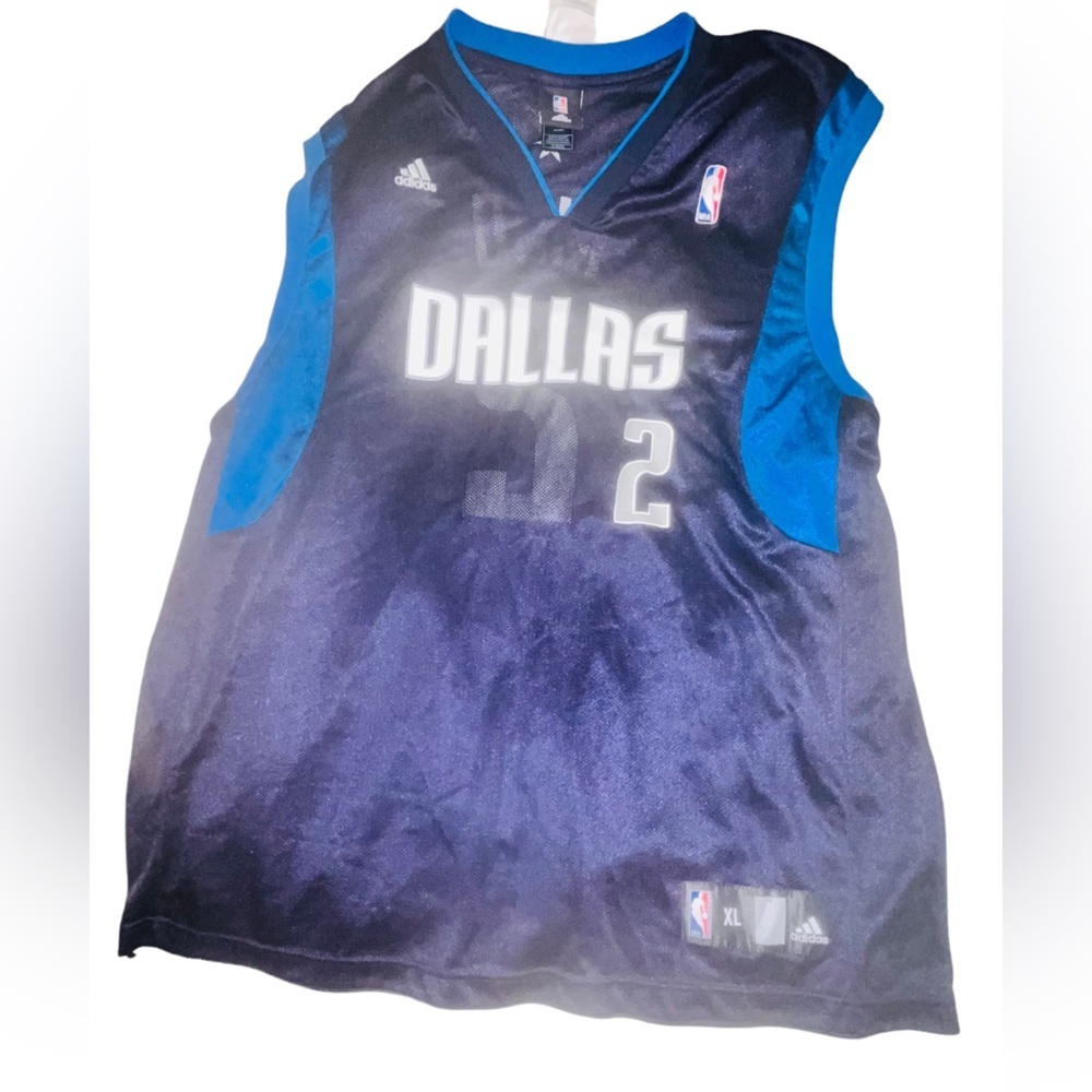Adidas Dallas Mavericks Size XL NBA Jersey Jason Kidd #2 Basketball - Picture 3 of 10
